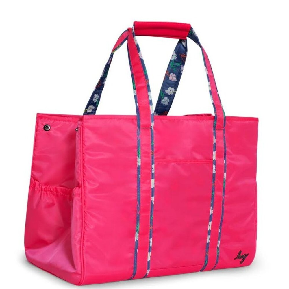 Lug Rover X-Large Carry-All Tote Magenta Hot Pink Neon